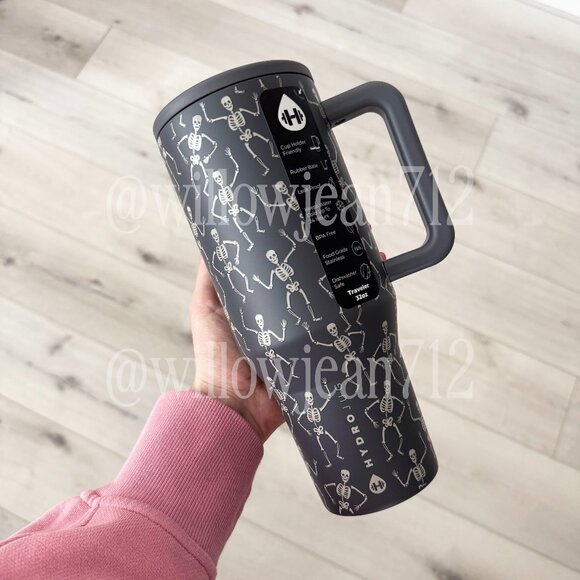 “Dead Serious" HydroJug 32 oz Traveler Tumbler - Halloween - Limited Edition - Picture 1 of 4